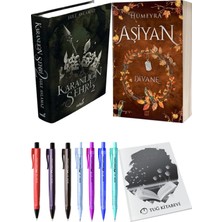 Aşiyan 2 Divane Ciltli ve Karanlığın Şehri 2 Ciltli Şule Avlamaz 2'li Set + Hediyeli