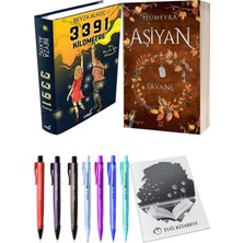 Aşiyan 2 Divane Ciltli ve 3391 Kilometre Ciltli Beyza Alkoç 2'li Set + Hediyeli