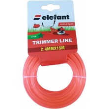 Elefant Tırpan Misinası Motorlu Tırpan Yıldız Misina 2,4 mm x 15 Metre