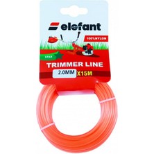 Elefant Tırpan Misinası Motorlu Tırpan Yıldız Misina 2 mm x 15 Metre