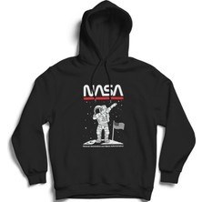 The Fame Nasa, National Aeronautics And Space Administration, Astronot, Uzay Kapüşonlu Sweatshirt Hoodie