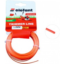 Elefant Tırpan Misinası Motorlu Tırpan Yuvarlak Misina 1,3 mm x 15 Metre