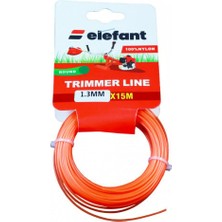 Elefant Tırpan Misinası Motorlu Tırpan Yuvarlak Misina 1,3 mm x 15 Metre