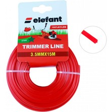 Elefant Tırpan Misinası Motorlu Tırpan Yıldız Misina 3,5 mm x 15 Metre