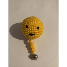 İnci Mode Amigurumi El Örgü Kedi Oyuncak Sarı