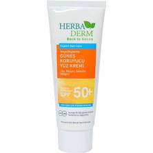 Herbaderm Güneş Kremi 50 Faktör Spf 75 ml