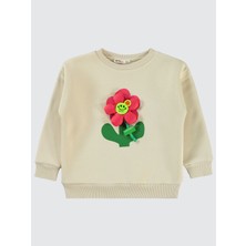 Civil Girls Kız Çocuk Sweatshirt 2-5 Yaş Tebeşir