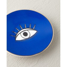 English Home Talisman Eye Bone China Çerezlik 10 cm Lacivert