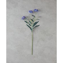 English Home Cornflower Tek Dal Yapay Çiçek 64 Cm Mavi