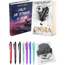 Onsra Hun Ciltli ve Kalp Ne Isterse O Olur 1 Ciltli Meryem Nart 2li Set