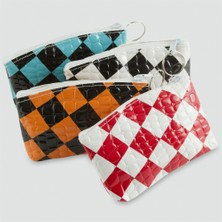 Feryal Kare Benekli Bozuk Para Cüzdanı