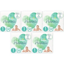 Prima Pampers Harmonie Bebek Bezi Beden:1 (2-5kg) Yeni Doğan 250 Adet Mega Ultra Fırsat Pk