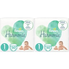 Prima Pampers Harmonie Bebek Bezi Beden:1 (2-5kg) Yeni Doğan 100 Adet Ekonomik Ultra Fırsat Pk