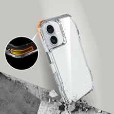 FUJİMAX Apple iPhone 16 Plus Kılıf Köşeler Airbag Özellikli Ultra Koruma Incek Kapak