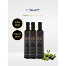 Green Amour 3 Adet %100 Natürel Sızma Zeytinyağı Soğuk Sıkım 500 ml