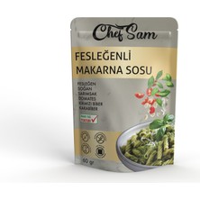 Chef Sam Fesleğenli Makarna Sosu 120 gr Katkısız