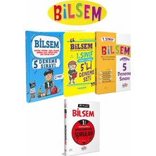 1. Sınıf Bilsem Deneme Sınavı Çıkması Muhtemel Soru Bankası Seti 4 Kitap