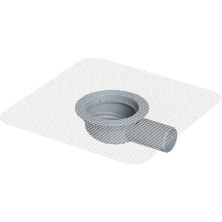 MaxiFlow Sifon Alt Gövde Ø32 46*140 mm Fileli Yan