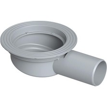 MaxiFlow Sifon Alt Gövde Ø50 55*140MM Duvar Dibi Yan