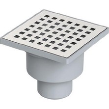 MaxiFlow Yer Sifon Legal Ø70 10*10 cm Paslanmaz Izgara Alt