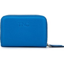 Tamer Tanca Unisex Deri Mavi Cüzdan 1039 222 Erk Czdn Sk24-25 MAvı Dr