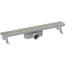 MaxiFlow Duş Kanalı Klasik Line Pas. Iz Ø50 60 cm Yan