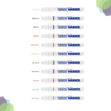 Paint Marker Munhwa 12'li Paket Markalama Kalemi Turuncu