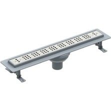 MaxiFlow Duş Kanalı Pera Line Pas.ız Ø50 80CM Alt