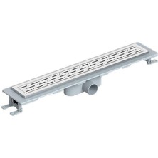 MaxiFlow Duş Kanalı Std Deluxe Paslanmaz Izgarası Ø50 33 cm Yan