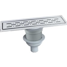 MaxiFlow Duş Kanalı Style Deluxe Y360°PAS.GÖV&IZ Ø50 50CM Alt