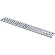 MaxiFlow Drenaj Kanal Izgarası Plastik Beyaz 130*1000MM