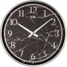 Simplex Yeni Mermer Desen Duvar Saati