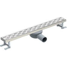 MaxiFlow Duş Kanalı Klasik Legal Pas. Izg Ø50 80 cm Yan