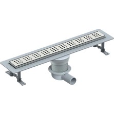 MaxiFlow Duş Kanalı Pera Line Pas.ız Ø50 60CM Yan