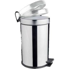 MaxiFlow Pedallı Çöp Kovası Amort.kapak 40LT Ø31*63CM 430