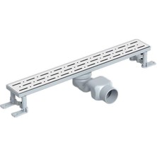 MaxiFlow Duş Kanalı Style Sifonik Pas.ız Ø50 60 Yan