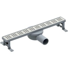 MaxiFlow Duş Kanalı Pera Line Pas.ız Ø50 80CM Yan