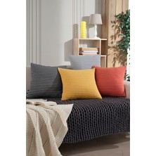 Shal Home 4'lü Soft Yastık & Kırlent Kılıfı
