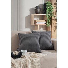 Shal Home 2'li Kırlent & Yastık Kılıfı