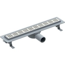 MaxiFlow Duş Kanalı Pera Line Tm.pas.ız Ø50 50CM Yan