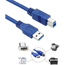 Leonpro 1 Metre USB 3.0 Yazıcı Kablosu 1 Metre USB 3.0 Printer Kablosu Am Bm Kablo