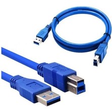 Leonpro 1 Metre USB 3.0 Yazıcı Kablosu 1 Metre USB 3.0 Printer Kablosu Am Bm Kablo