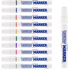 Paint Marker Munhwa 12'li Paket Markalama Kalemi Pembe