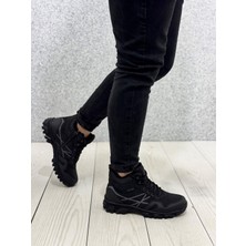 Siyah Füme Içi Kürklü Fermuarlı Unisex Bot