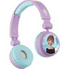 Volkano Bluetooth Kulaklık Disney Frozen Karlar Ülkesi Anna Elsa Mikrofonlu Kablosuz Çocuk Kulaklığı Lisanslı (DY-9966-FR)