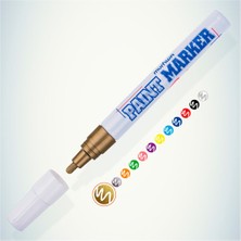 Paint Marker Munhwa  12'li Paket Markalama Kalemi Gold