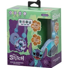 Volkano Disney Stitch Kablolu Kulaklık Çocuk Kulaklığı Lisanslı Hediye Stıckerlı  DY-10903-ST