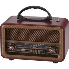 Radyo Nostalji Şarjlı Bt/usb/sd/fm Nns NS-8070BT