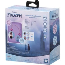 Volkano Disney Frozen Karlar Ülkesi Kablolu Kulaklık Çocuk Kulaklığı Lisanslı Hediye Stıckerlı  DY-10903-FR3