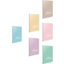 Gıpta Pastels Pp Kapak A4 120 Yaprak Kareli Defter 4123 (1 Adet)